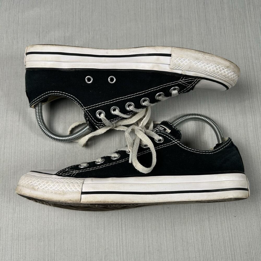 Converse All Star Low Top Women’s Size 7.5 Casual Black Sneakers Walking Shoes